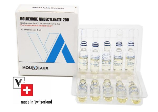 Boldenone firmy Nouveaux Ltd. 250mg/1ml