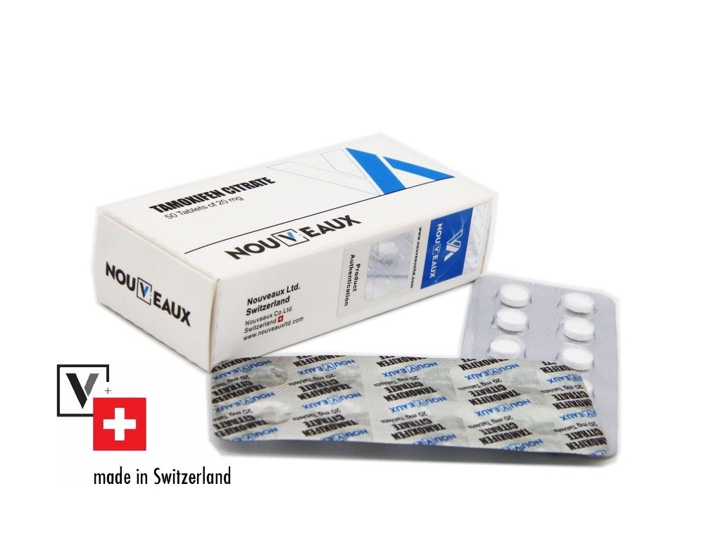 Tamoxifen Citrate 20mg firmy Nouveaux Ltd.