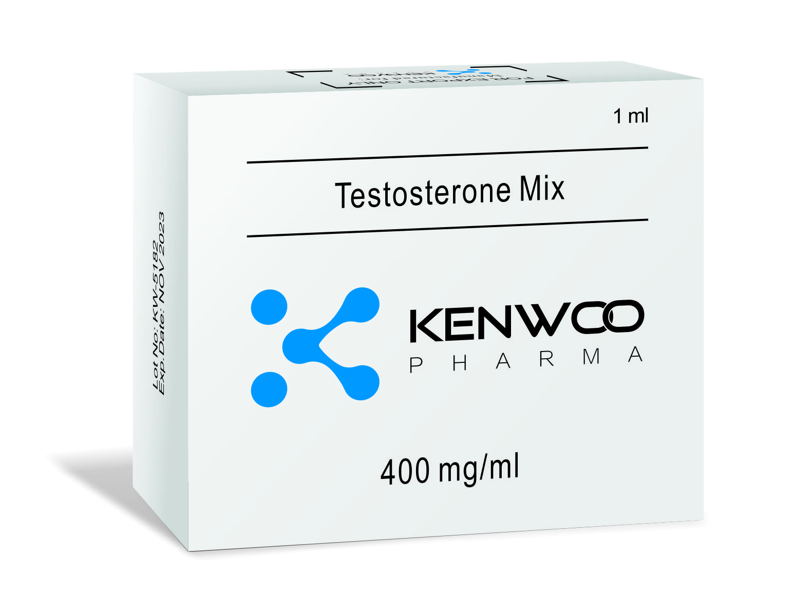 Testosteron Mix firmy Kenwoo-Pharma 400mg/1ml