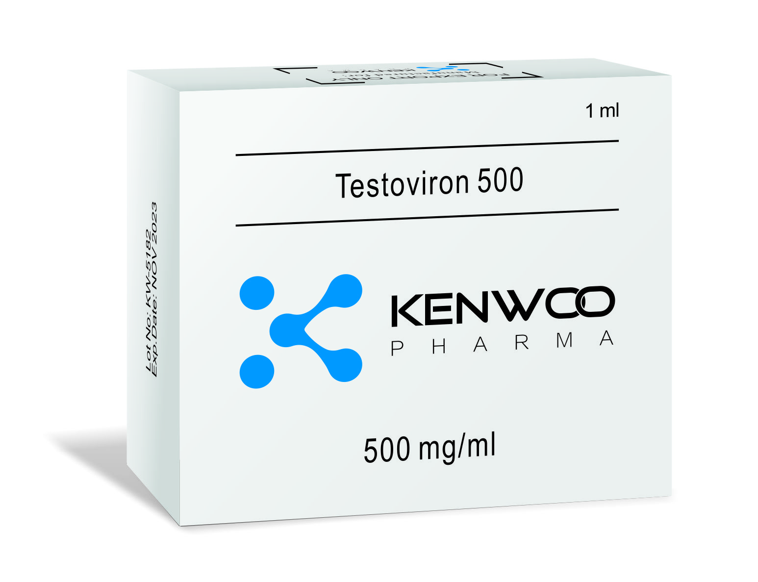 Testoviron 500 firmy Kenwoo-Pharma 500mg/1ml