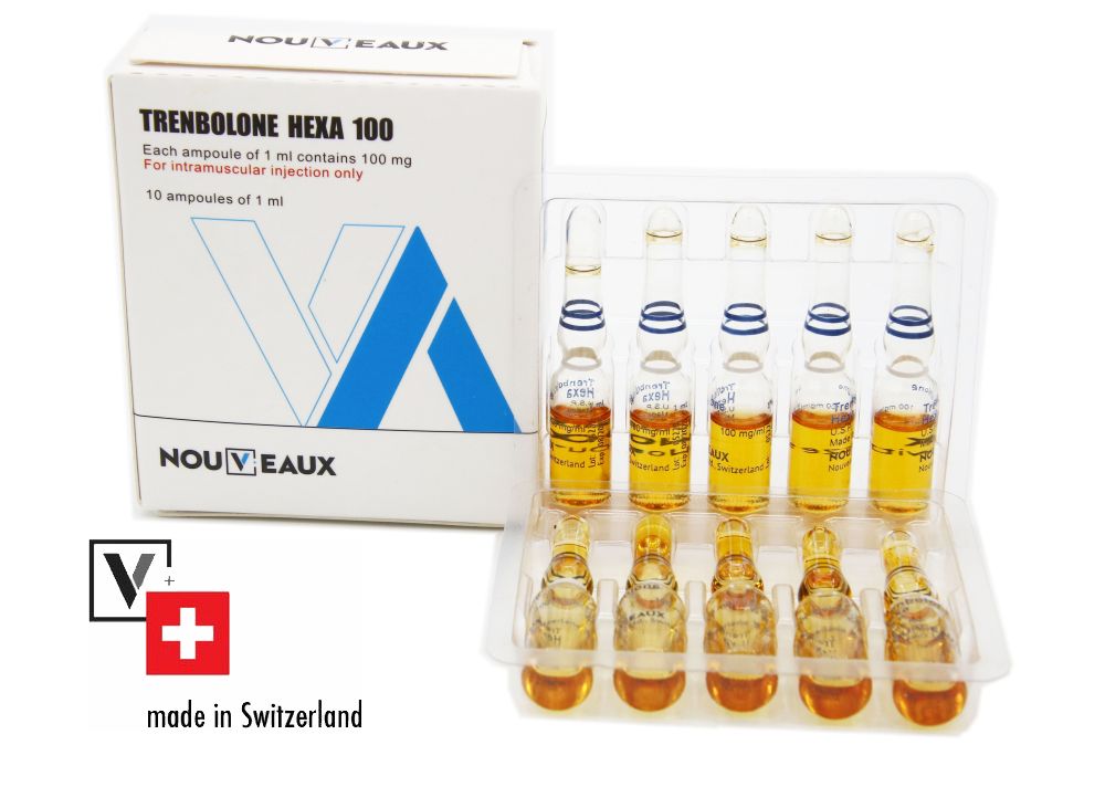 Trenbolone Hexa firmy Nouveaux Ltd. 100mg/1ml
