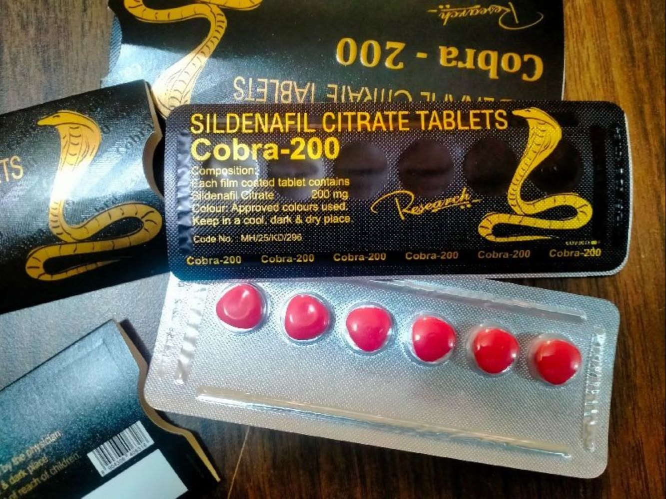 Cobra 200 tabletki sildenafil 200mg