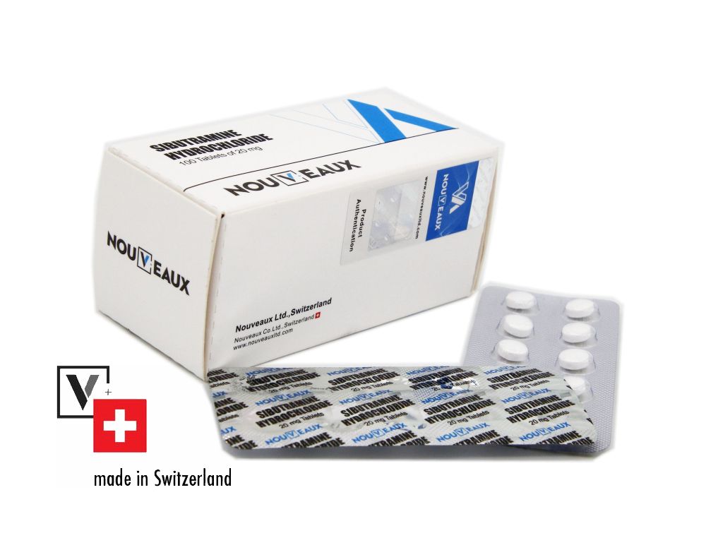 Sibutramine Hydrochloride firmy Nouveaux Ltd.